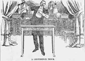 a confidence trick